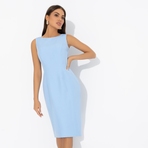 Платье-футляр Главная леди (blue). Состав: 95% п/э, 5% эластан