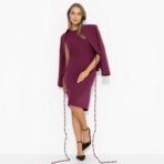 Двойка Цвет мечты (2 в 1, винный). Состав: 95% полиэстер, 5% эластан