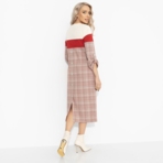 Платье Влюблена в себя (красное). Состав: 65% п/э, 30% вискоза, 5% спандекс