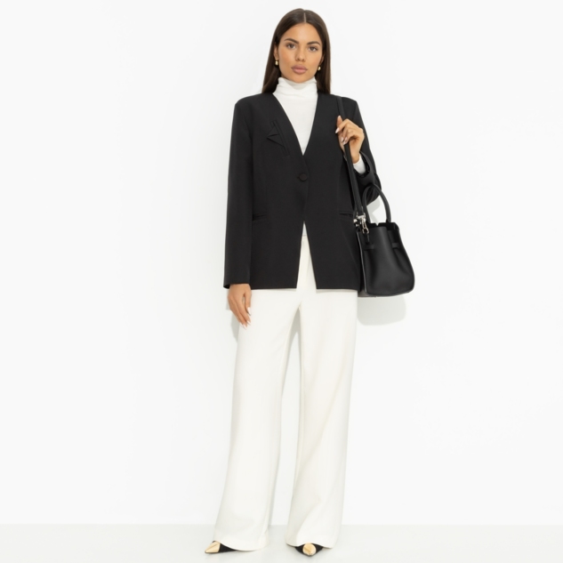 Жакет Власть в деталях (черный) 