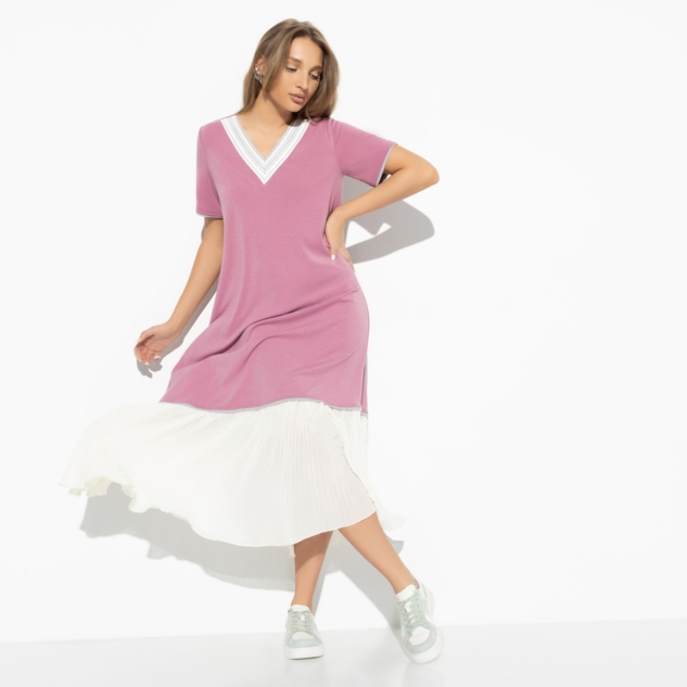 Платье Изнежена вниманием (rose) 