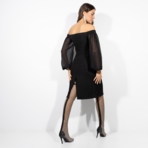 Платье-футляр Слишком роскошно (new). Состав: 67% полиэстер, 30% вискоза, 3% спандекс