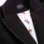 Жакет Решительный ход (оригинал). Состав: 65% п/э, 30% вискоза, 5% спандекс