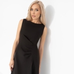 Платье Плавный силуэт. Состав: 95% полиэстер, 5% эластан