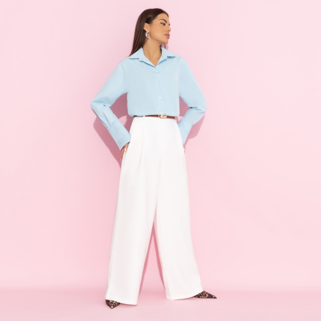 Брюки Легкой походкой (white) 