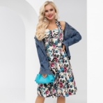 Сарафан Любуюсь в отражение. Состав: 50% хлопок, 45% полиэстер, 5% эластан