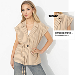 Слишком модно (латте). Состав: 65% п/э, 30% вискоза, 5% эластан