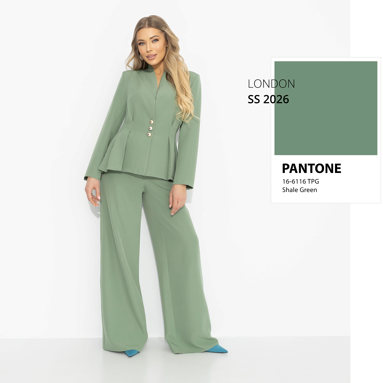 Брючный костюм Время знаков (2 в 1, дыхание леса). Состав: 95% п/э, 5% эластан