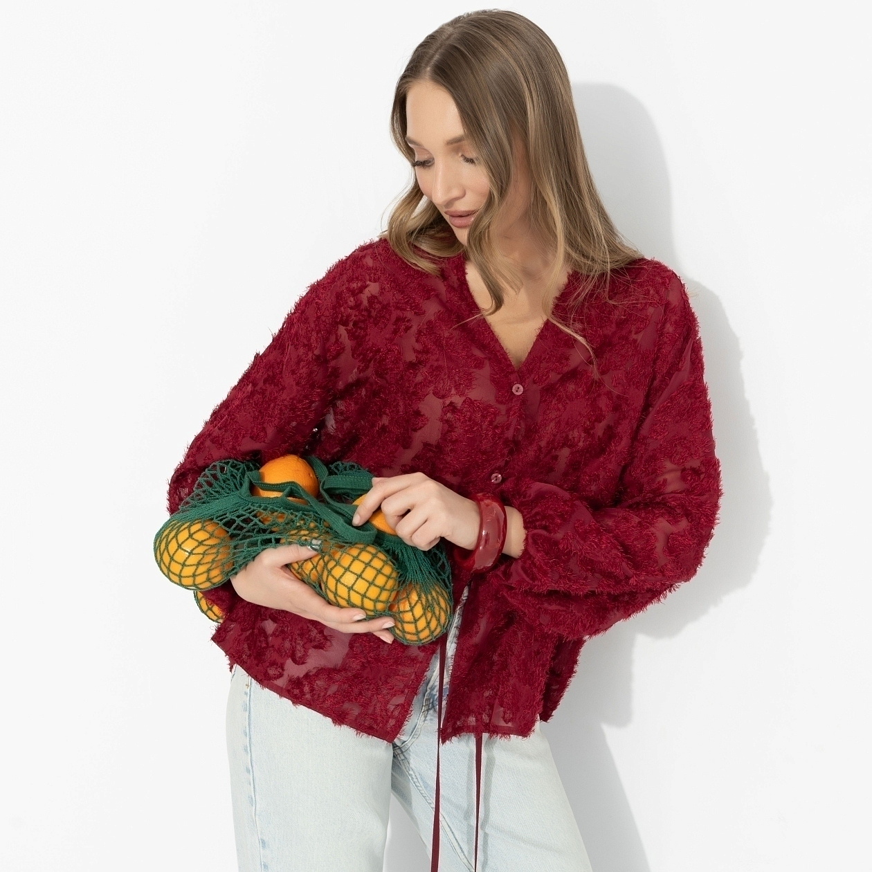 Громче слов (бордо). Состав: 100% п/э