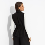 Летнее наслаждение (черный). Состав: 60% п/э, 37% вискоза, 3% спандекс