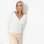 Лонгслив Обнять взглядом. Состав: 97% хлопок, 3% лайкра