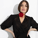 Платье Новая романтика (с поясом). Состав: 70% п/э, 30% хлопок