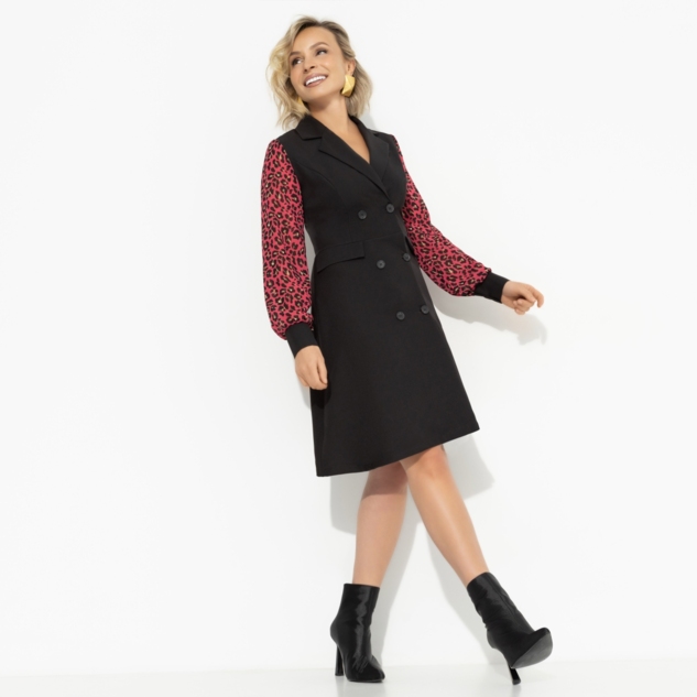 Платье Чао, Белла (леопард) 