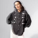 Нежный шум. Состав: 65% п/э, 35% вискоза