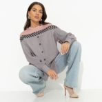 Всплеск эмоций (gray). Состав: 70% полиэстер, 25% вискоза, 5% спандекс