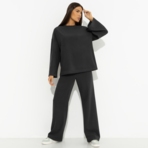 Брюки Сладкое воспоминание. Состав: 40% п/э, 35% вискоза, 20% акрил, 5% спандекс