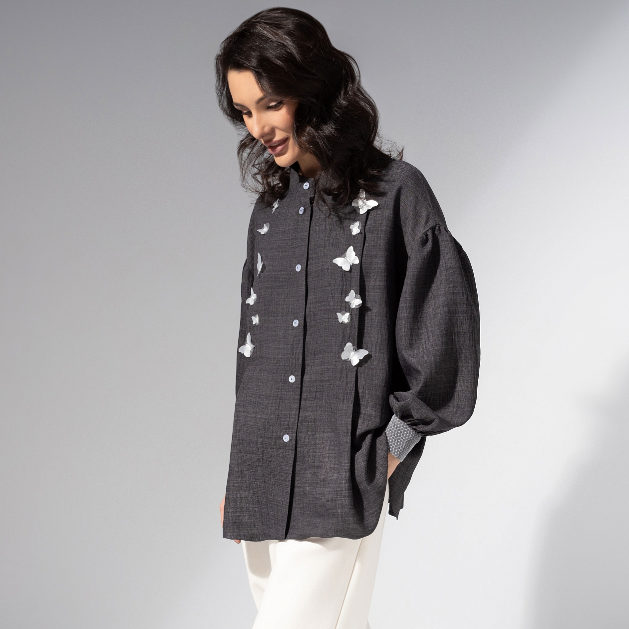 Нежный шум. Состав: 65% п/э, 35% вискоза