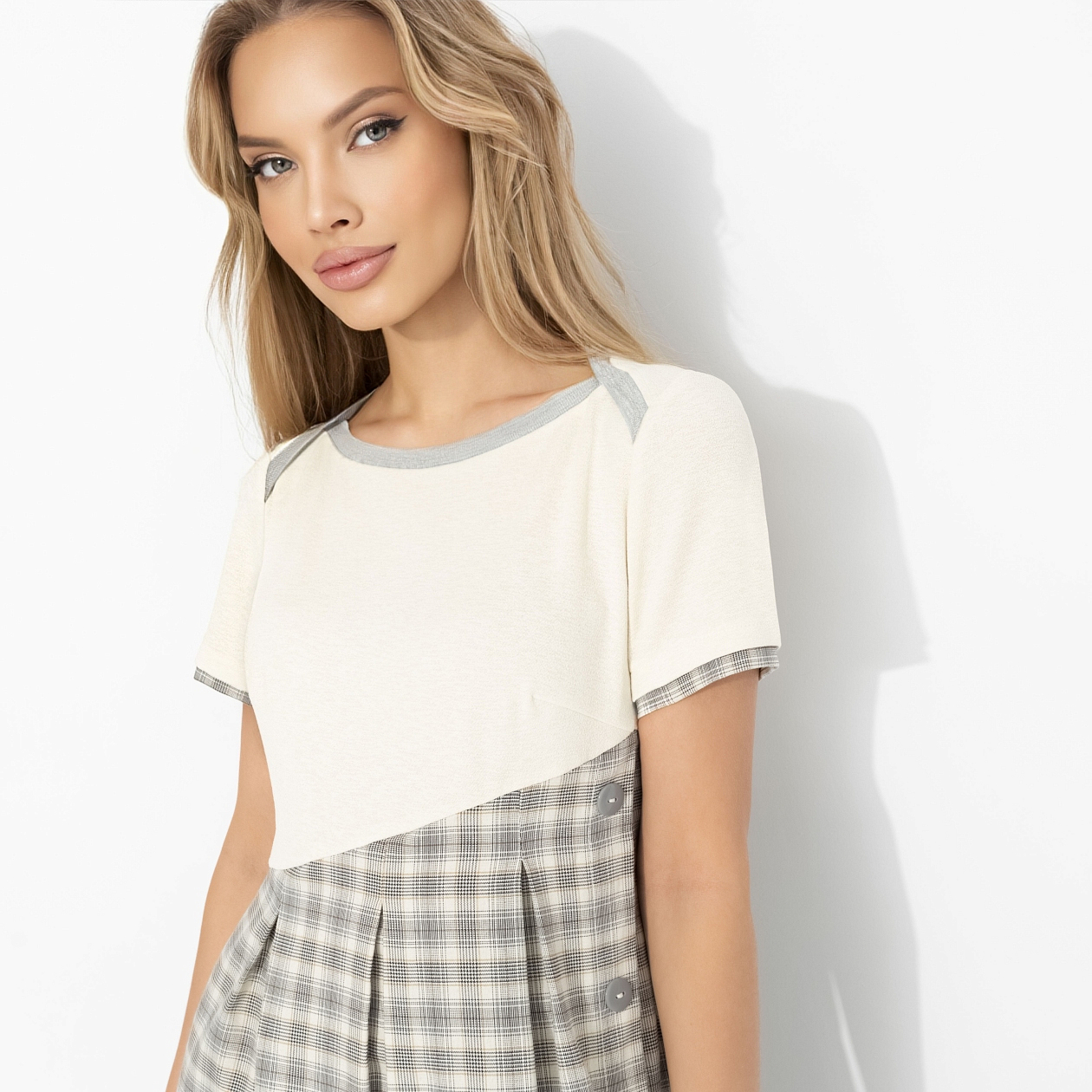 Платье Архитектура стиля. Состав: 65% п/э, 30% вискоза, 5% спандекс