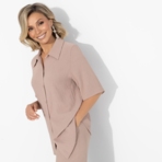 Шёлковая уверенность (капучино). Состав: 100% п/э