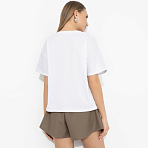 Футболка На своей волне (энергия). Состав: 65% п/э, 30% вискоза, 5% стрейч