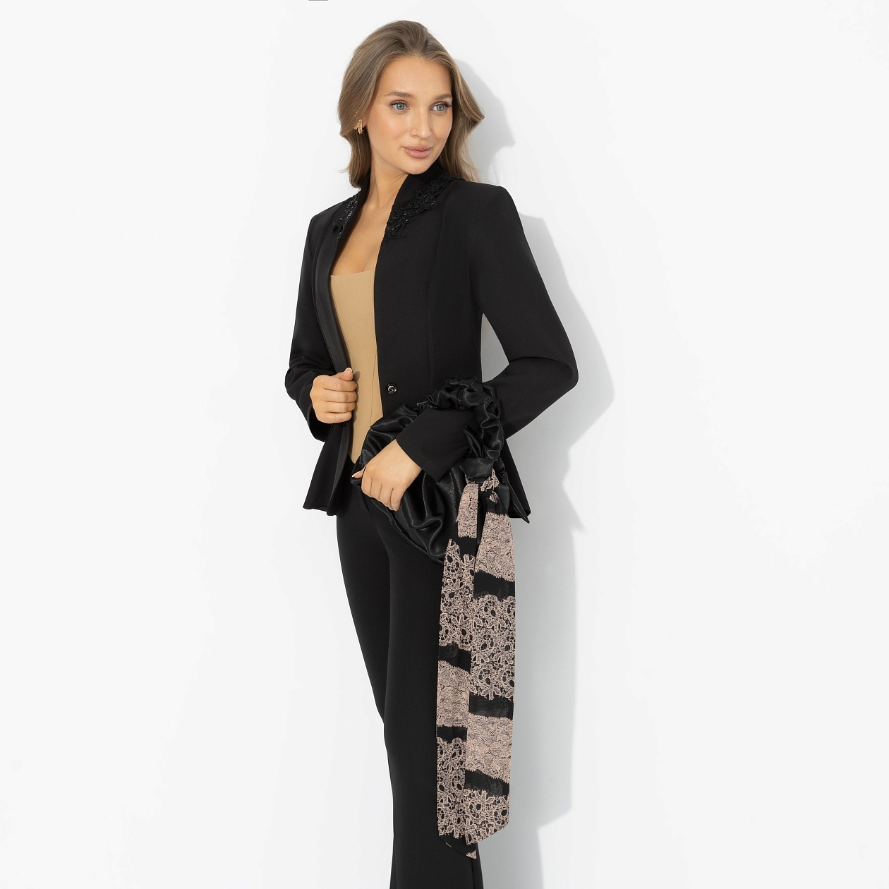 Лента Твилли (ночные узоры). Состав: 100% п/э