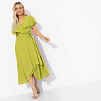 Платье Счастье влюбленности (салатовое, нью). Состав: 100% п/э