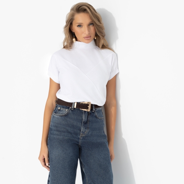 Водолазка Нота нежности (белая) 