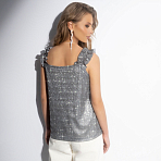 Зажигаю на вечеринке (блистание). Купить женский Топ оптом от производителя.