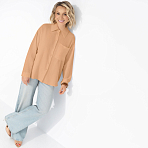 Создала себя сама (бежевая). Состав: 65% п/э, 30% вискоза, 5% эластан