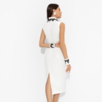 Платье-футляр Поцелуй удачи (queen, с манжетами). Состав: 95% п/э, 5% эластан