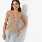 Секрет роскошного образа. Состав: 40% полиэстер, 27% вискоза, 23% лён, 10% хлопок