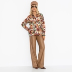 Эстетика во всем (цветочная). Состав: 65% хлопок, 30% п/э, 5% лайкра