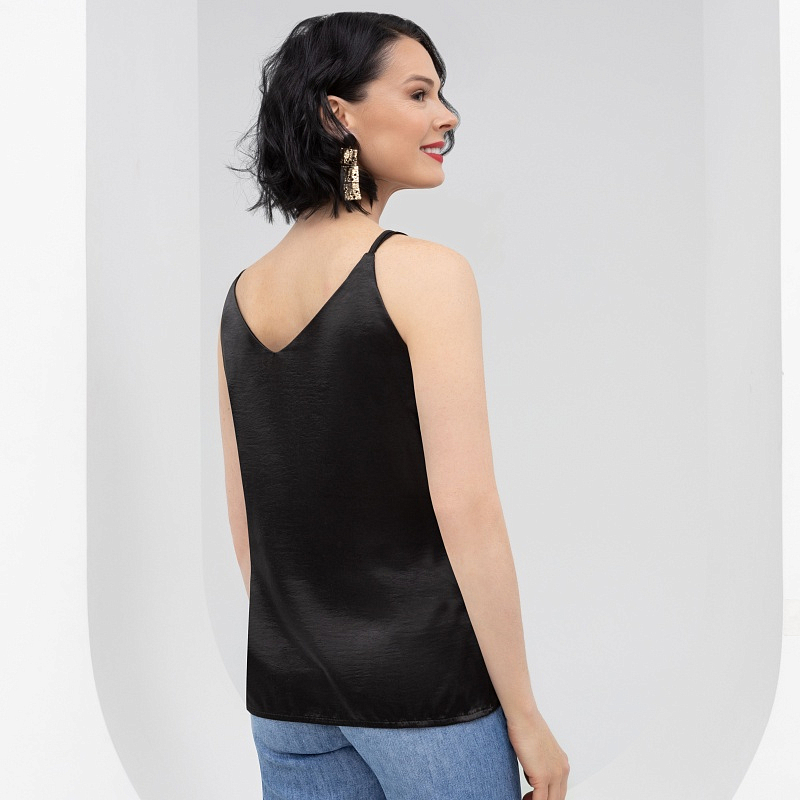 Создана для поцелуев (блэк). Купить женский Топ оптом от производителя.