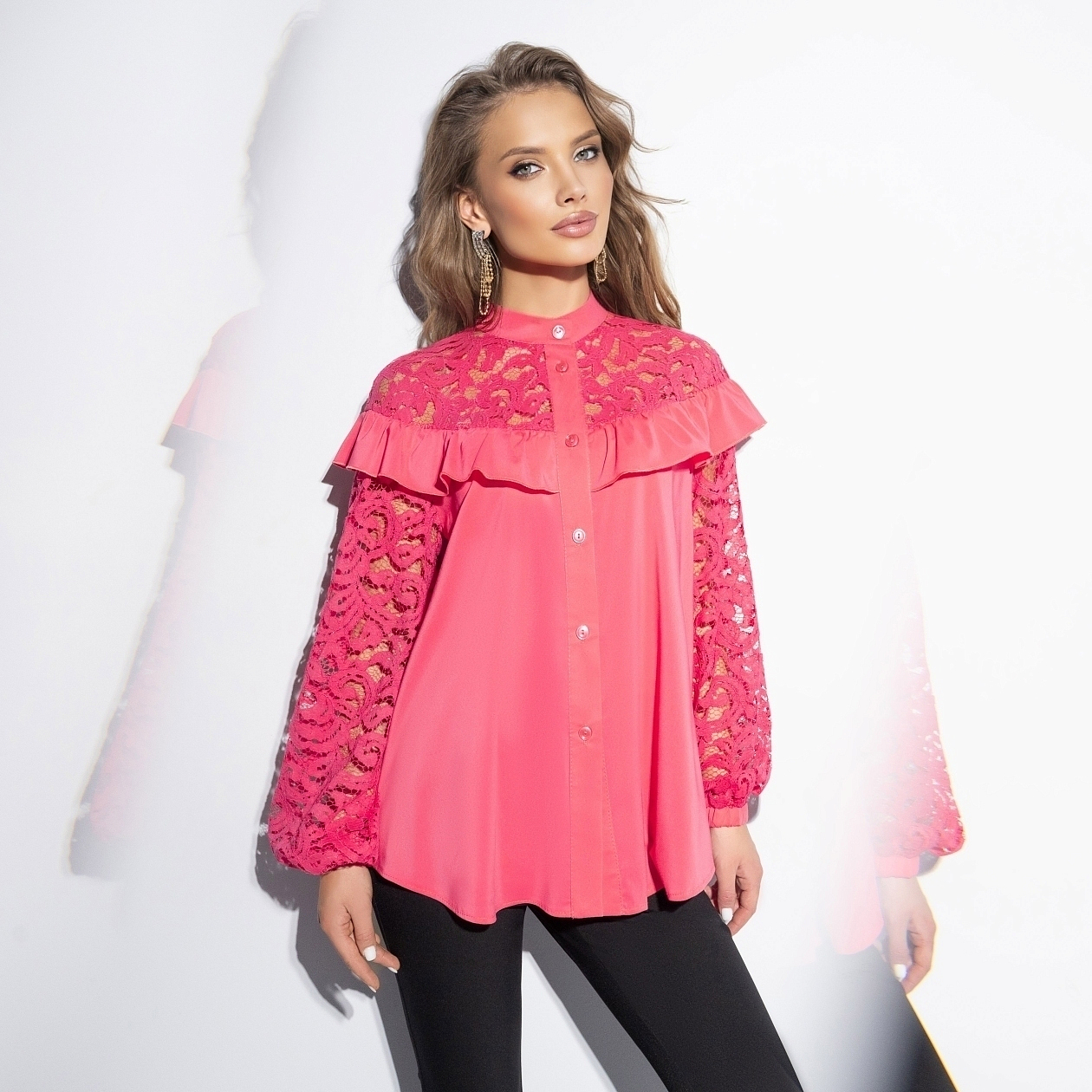 Королева момента (розовая). Состав: 98% п/э, 2% спандекс