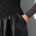 Сарафан Элегантное очарование (black). Состав: 65% нейлон, 30% вискоза, 5% спандекс