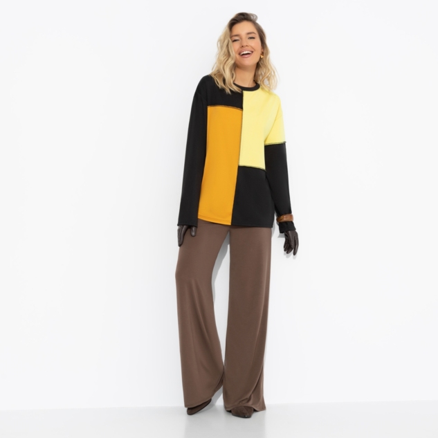 Лонгслив Идеальная гармония (оранжевая) 