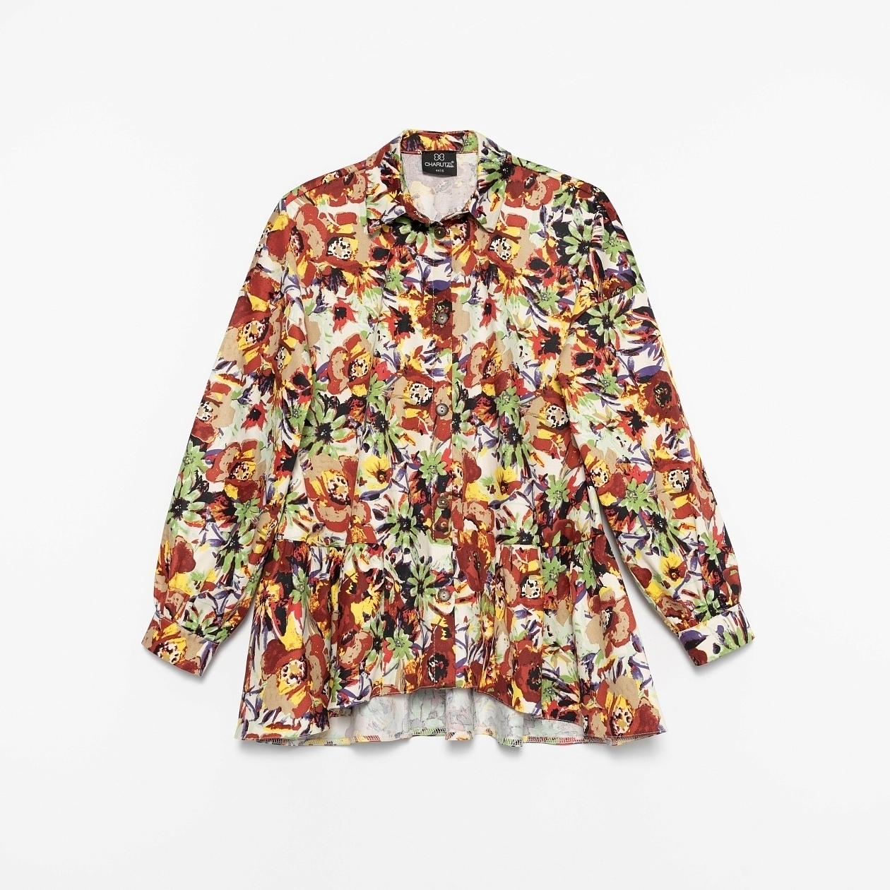 Эстетика во всем (цветочная). Состав: 65% хлопок, 30% п/э, 5% лайкра