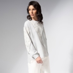 Границы нежности (серый). Состав: 50% хлопок, 45% п/э, 4% спандекс, 1% метал. нить