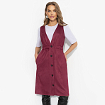 Сарафан Магическая сила (бордо). Состав: 95% п/э, 5% спандекс