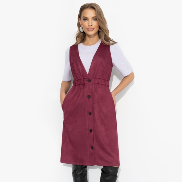 Сарафан Магическая сила (бордо) 