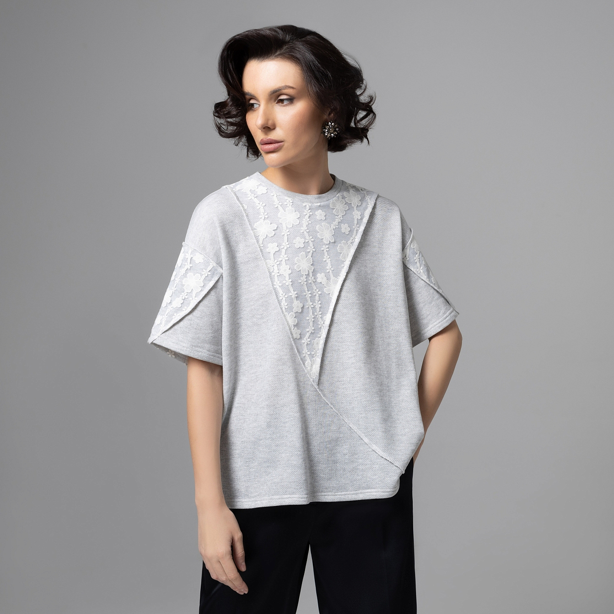 Футболка Рискованный тренд. Состав: 50% хлопок, 45% п/э, 5% спандекс