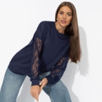 Роскошь без пафоса (синий). Состав: 65% п/э, 30% вискоза, 5% спандекс