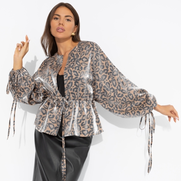 Жакет Вершина восхищения (леопард) 