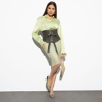 Горячий тренд (green). Состав: 55% п/у волокно, 45% полиэстер