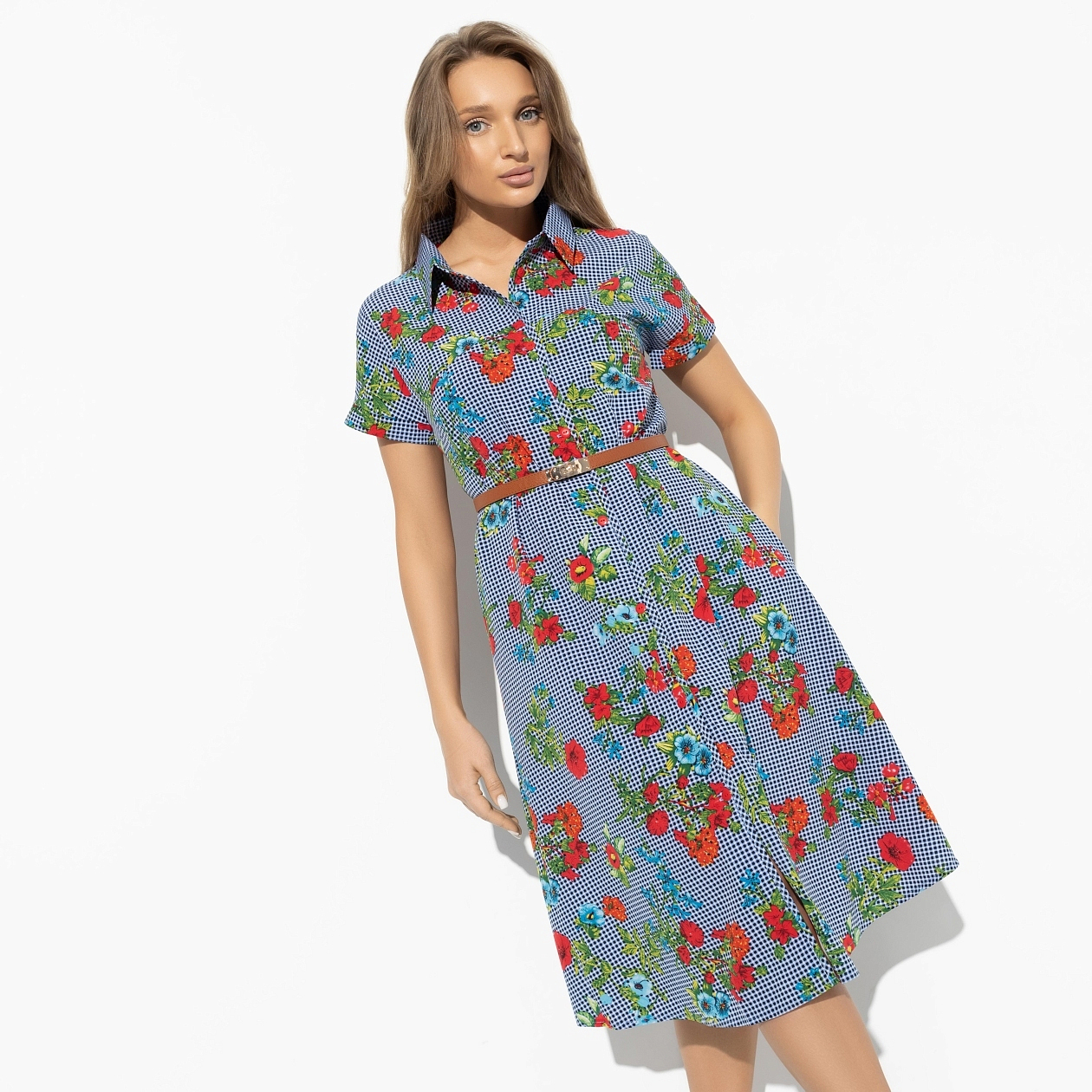 Платье Поймай ритм дня!. Состав: 95% п/э, 5% эластан