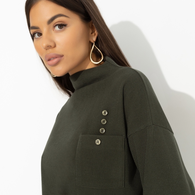 Джемпер Долгожданное приглашение (green) 