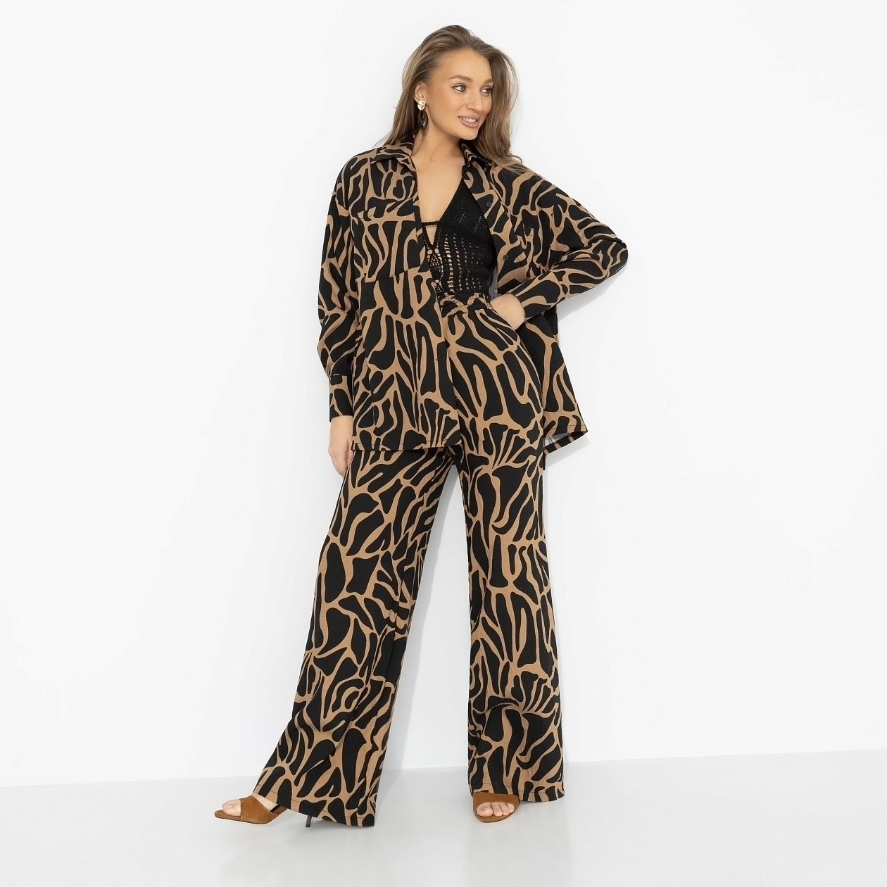 Двойка Красиво и точка (тренд). Состав: 85% вискоза, 15% нейлон