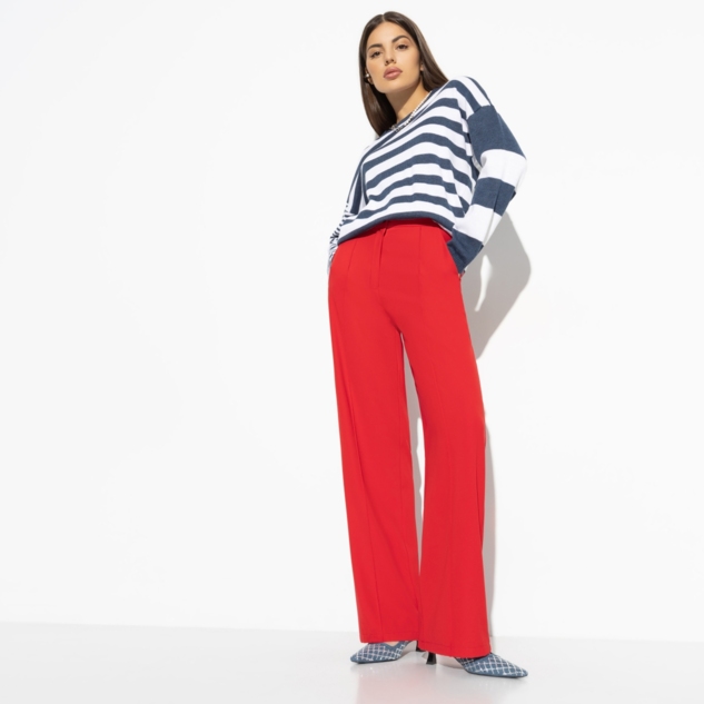 Брюки Модный захват (red) 