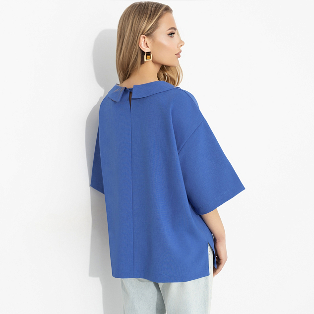 Блуза Пик очарования (голубика) 