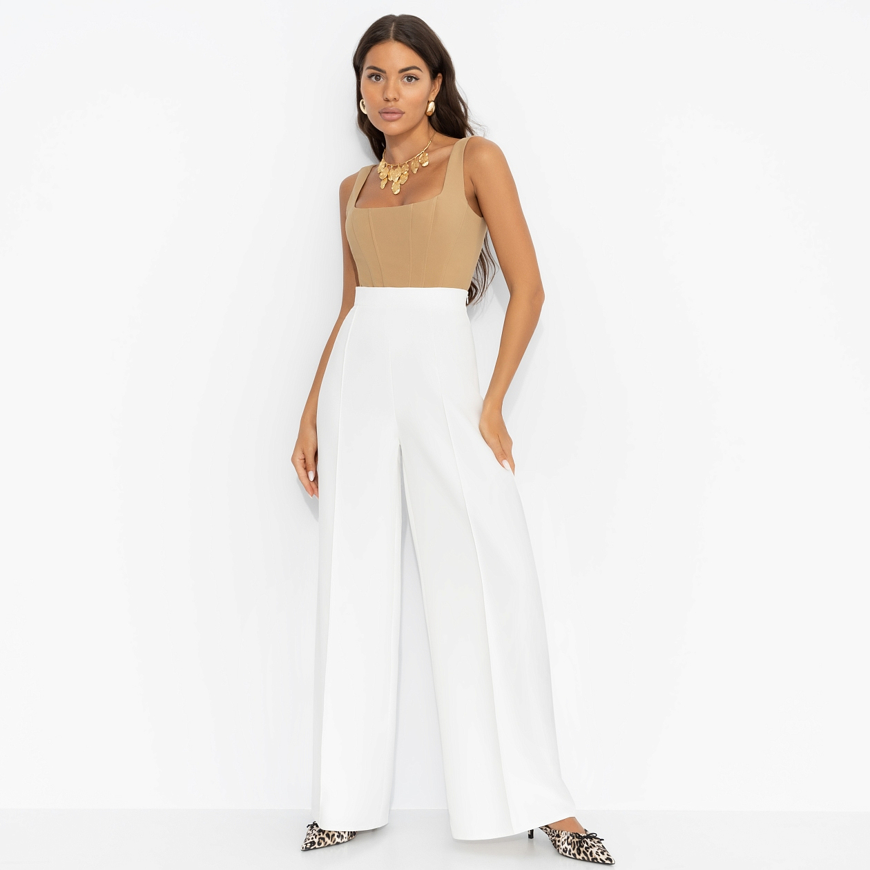 Брюки Крайне прекрасна. Состав: 95% п/э, 5% эластан